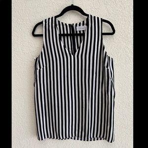 Black and White Stripped Tank Top from &otherstories